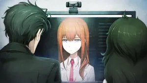 Intellectual Maho Hiyajo In A Spirited Pose. Wallpaper