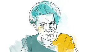 Intellectual Simone De Beauvoir Wallpaper