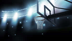 Intense 3d Basketball Slam Dunk Wallpaper