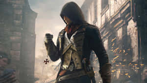 Intense Action In Assassin's Creed Unity Wallpaper