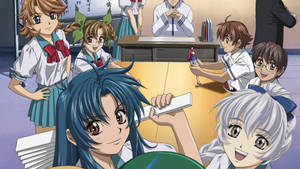 Intense Action In Full Metal Panic Anime Series Wallpaper