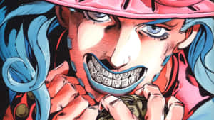 Intense Action In Jojo Steel Ball Run Wallpaper Wallpaper