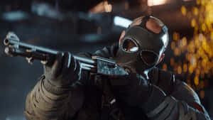 Intense Action With Sledge In Rainbow Six Siege Wallpaper