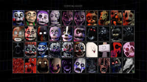 Intense And Action-packed Ultimate Custom Night Game Scene Wallpaper