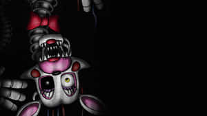 Intense And Spooky Fnaf Characters In Action Wallpaper