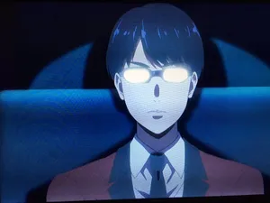 Intense Anime Character Glowing Eyes Wallpaper