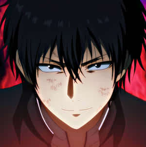 Intense Anime Character Portrait Wallpaper
