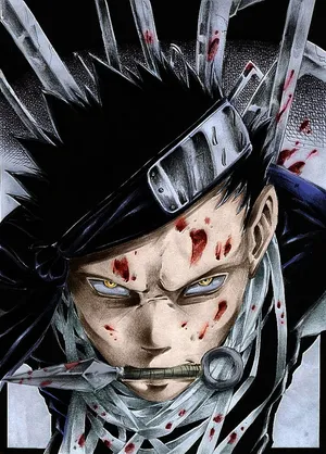 Intense_ Anime_ Ninja_ Zabuza Wallpaper