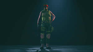 Intense Ash Action In Rainbow Six Siege Wallpaper