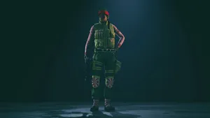 Intense Ash Action In Rainbow Six Siege Wallpaper