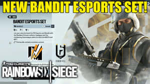 Intense Bandit Action In Rainbow Six Siege Wallpaper