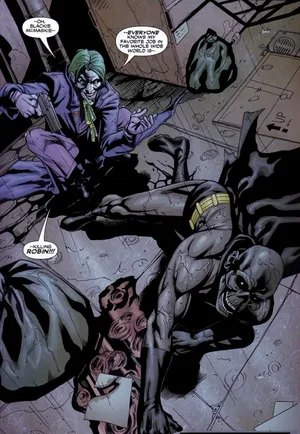 Intense Batman Battle In War Games Wallpaper