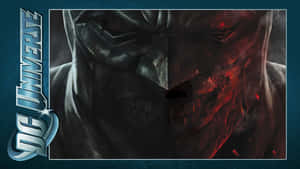 Intense Batman Portrait D C Universe Wallpaper