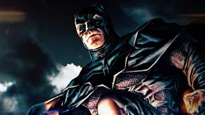 Intense_ Batman_ Portrait Wallpaper