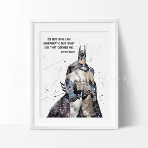 Intense Batman Stands In The Dark City Wallpaper