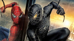 Intense Battle Against The Ultimate Villain In Spider-man 3 Wallpaper