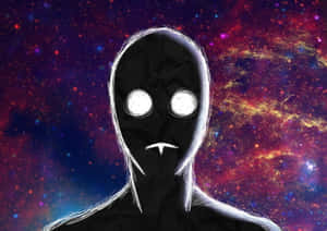 Intense Battle Between Anti-spiral And Gurren Lagann Wallpaper