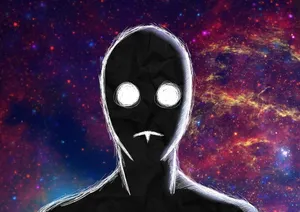 Intense Battle Between Anti-spiral And Gurren Lagann Wallpaper