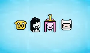 Intense Battle In Animated Tv Series Wallpaper