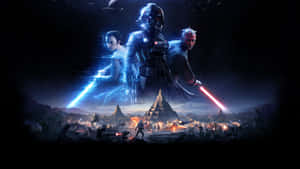 Intense Battle In Star Wars Games Wallpaper