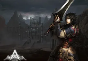 Intense Battle In The Sci-fi Online Game Wallpaper