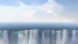 Intense Battle On Halo Ark Wallpaper