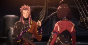 Intense Battle Scene Featuring Biba Amatori Wallpaper