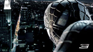 Intense Battle Scene In Spider-man 3 Wallpaper