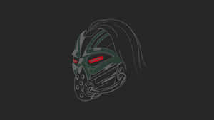 Intense Battle Stance Of Kabal In Mortal Kombat Wallpaper