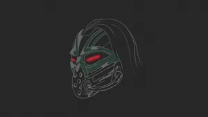 Intense Battle Stance Of Kabal In Mortal Kombat Wallpaper