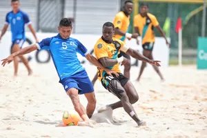 Intense_ Beach_ Soccer_ Match_ Action.jpg Wallpaper