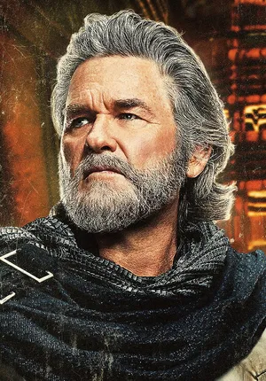 Intense Bearded Man Portrait Wallpaper