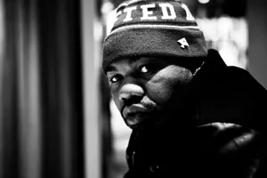 Intense_ Black_and_ White_ Portrait Wallpaper