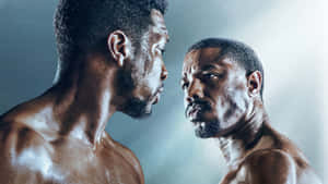 Intense Boxer Staredown Wallpaper