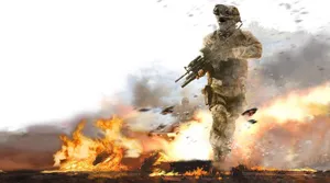 Intense Call Of Duty Action In A Fast-paced, Heart-pounding Battle Wallpaper