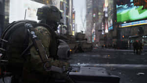 Intense Call Of Duty Battle In Action Wallpaper