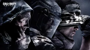 Intense Call Of Duty Ghosts Action Wallpaper