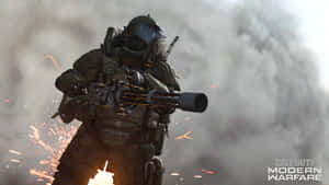 Intense Call Of Duty Ps4 Gaming Experience Wallpaper