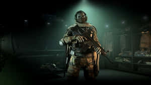 Intense Call Of Duty Soldiers Ready For Battle Wallpaper