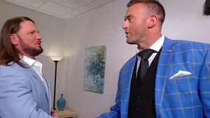 Intense Confrontation Between Two Men Wallpaper