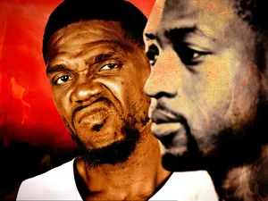 Intense Dual Portrait Udonis Haslem Wallpaper