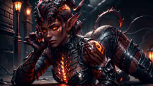 Intense_ Fantasy_ Female_ Warrior Wallpaper