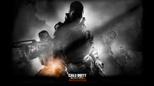 Intense Firefight In Call Of Duty: Black Ops Wallpaper