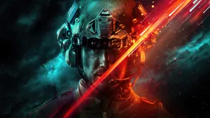 Intense First-person Shooter Gaming Action Wallpaper