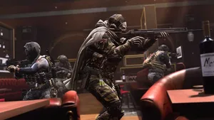 Intense First-person Shooter Gaming Action Wallpaper