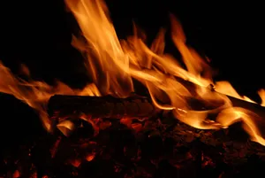 Intense Flame Closeup.jpg Wallpaper