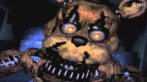 Intense Fnaf Jumpscare Moment Wallpaper