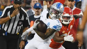 Intense Football Match Action Wallpaper