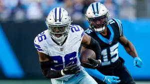 Intense Football Match Action Wallpaper