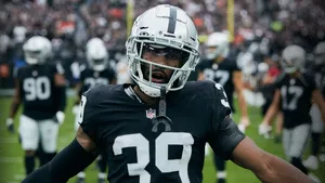 Intense Football Player Number39 Wallpaper